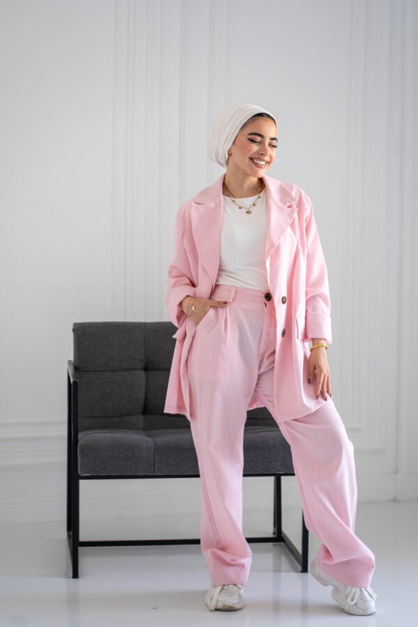 Pink Blazer Set
