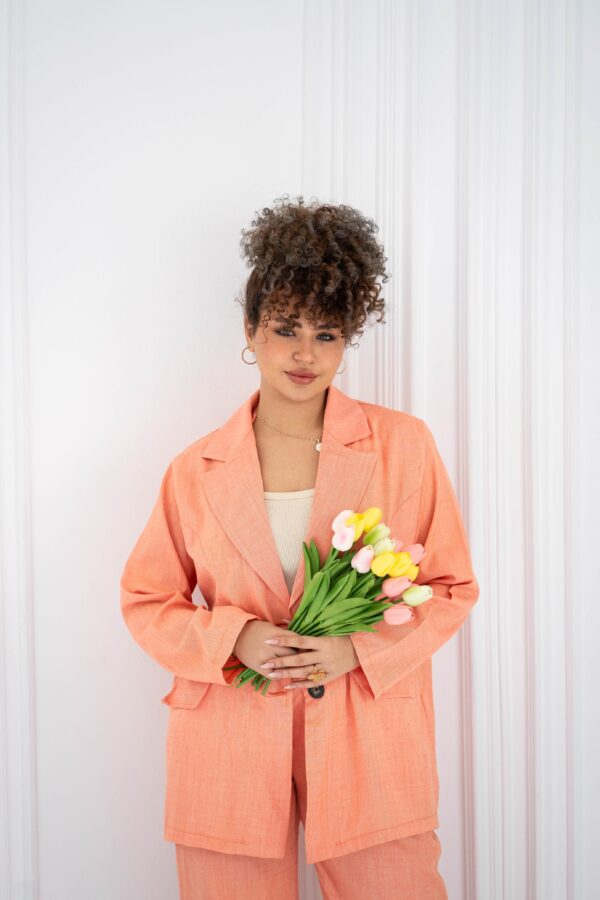 Orange Blazer Set - Image 3