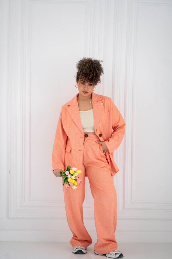 Orange Blazer Set - Image 2