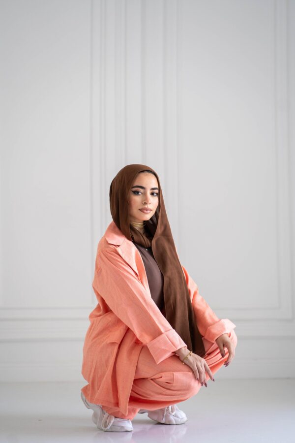 Orange Blazer Set - Image 6