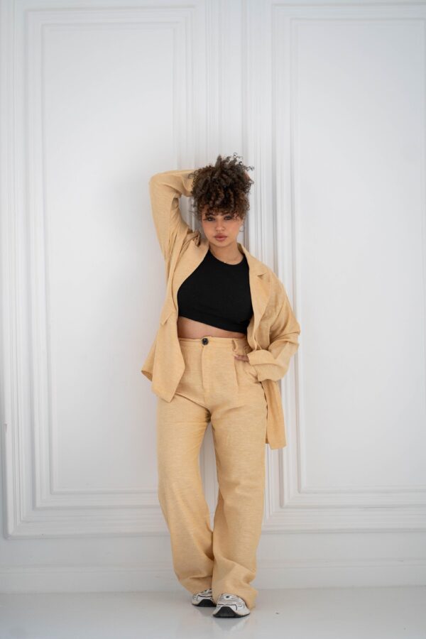 Buter-Yellow Blazer Set - Image 6