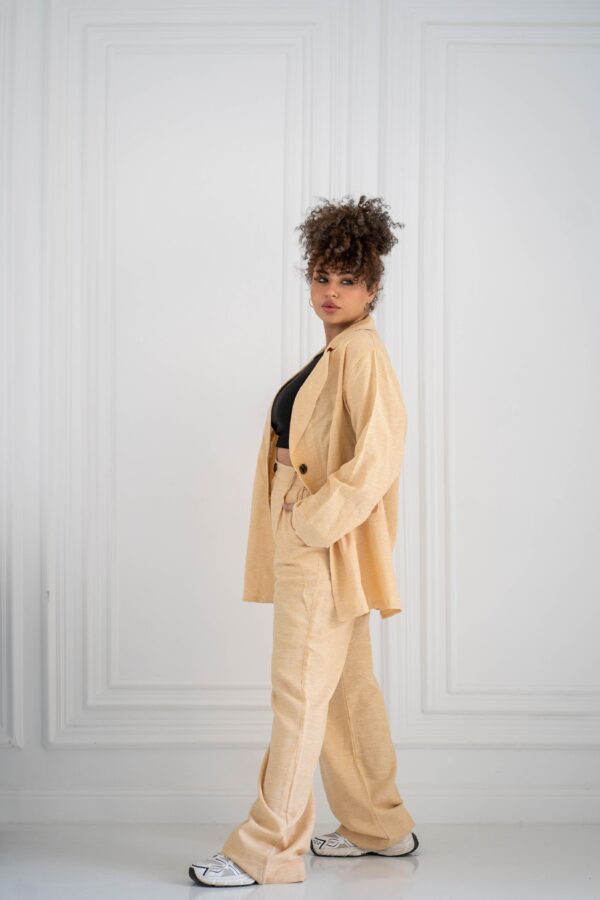 Buter-Yellow Blazer Set - Image 5