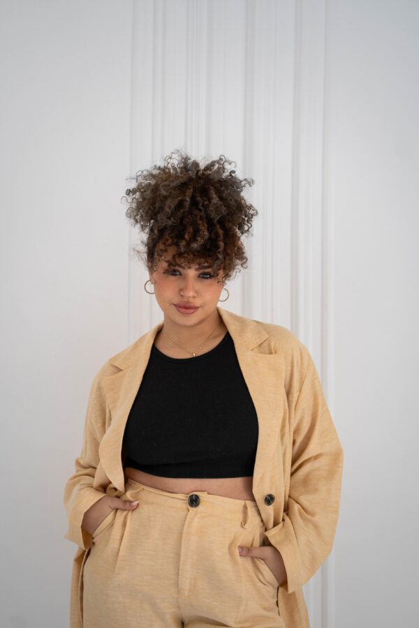 Buter-Yellow Blazer Set - Image 4