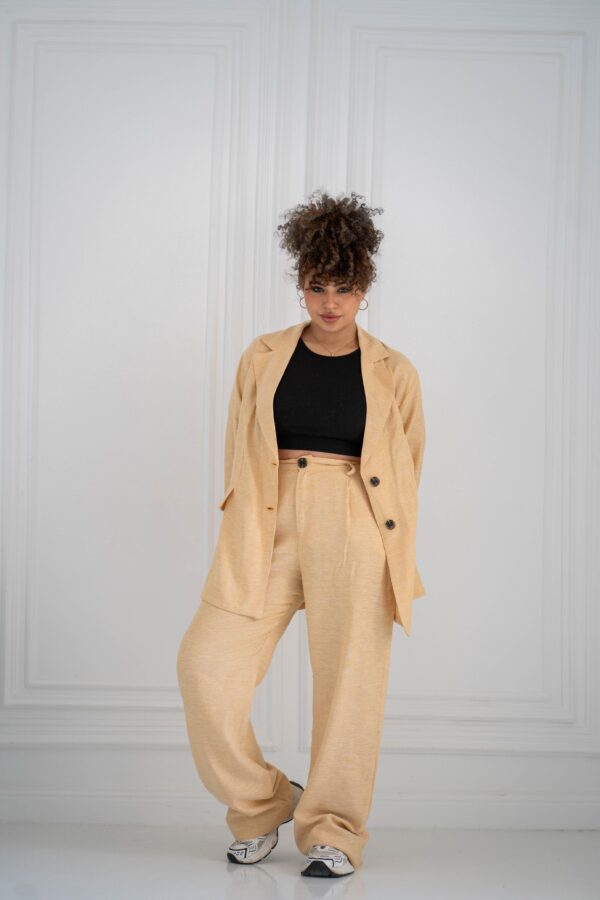 Buter-Yellow Blazer Set - Image 2