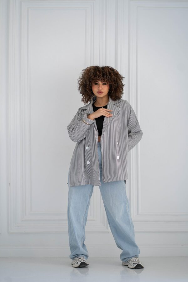 Black Stripes Shirt - Image 5