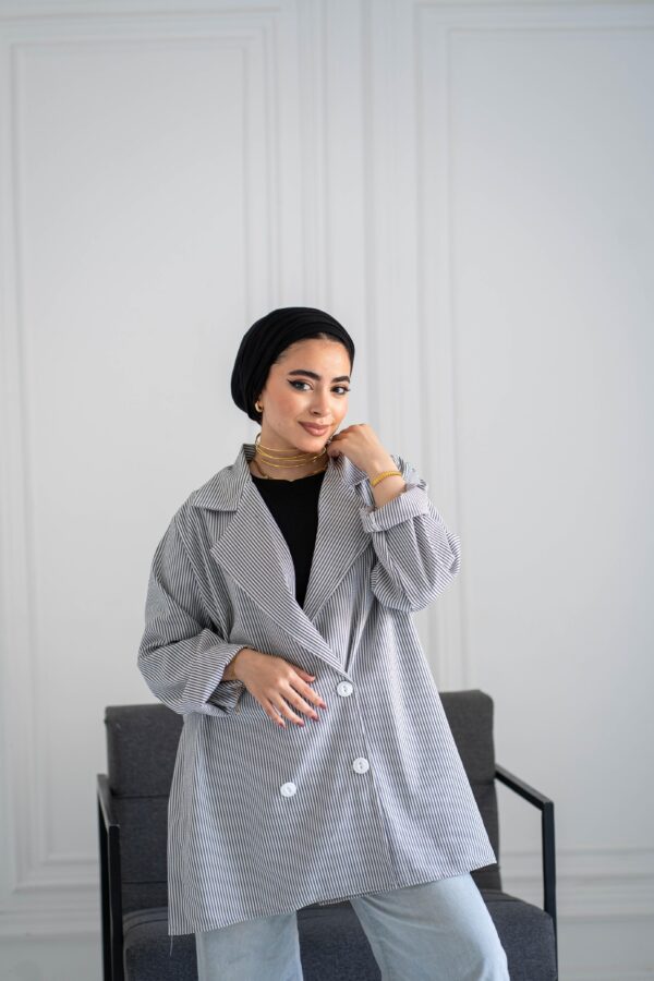 Black Stripes Shirt - Image 3