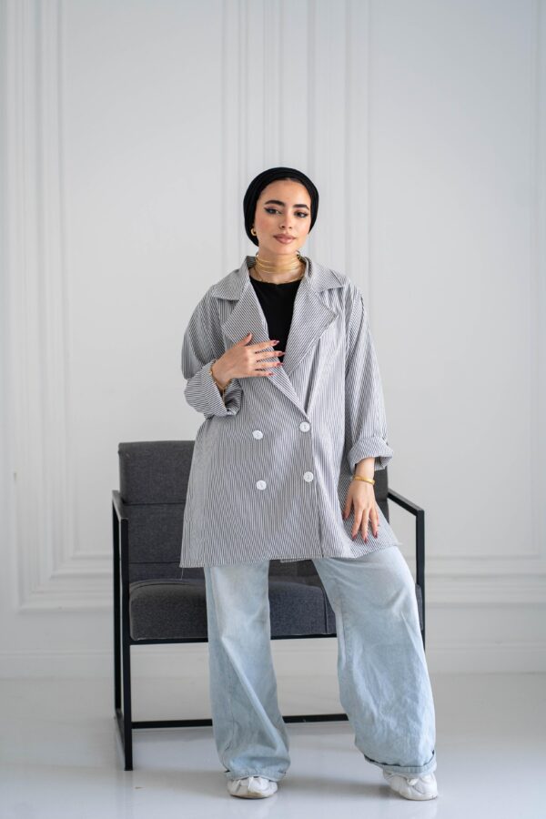 Black Stripes Shirt - Image 2